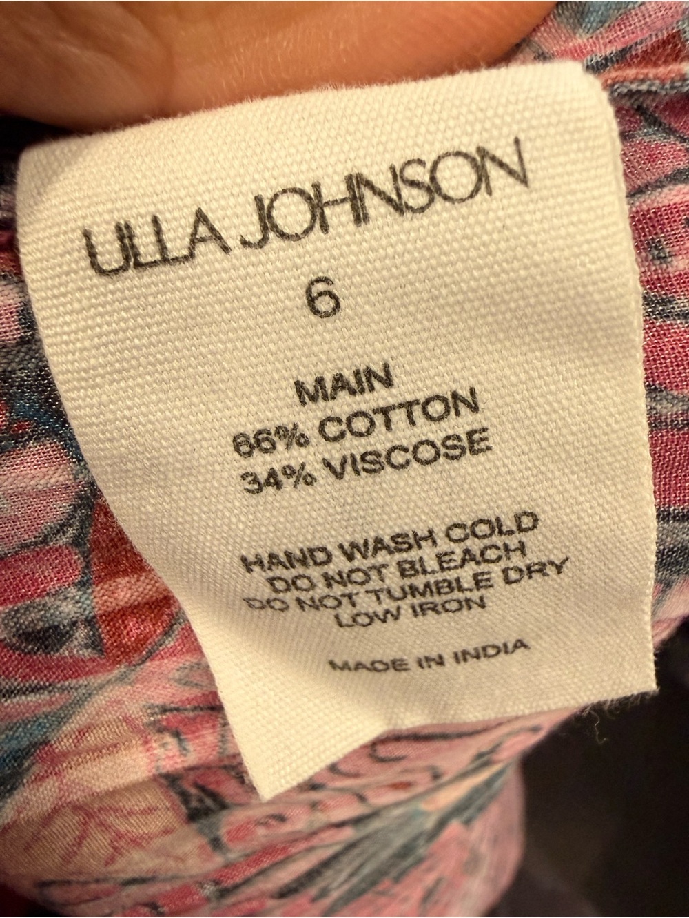 Ulla Johnson Snapdragon Thelma Midi Dress Pink Size 6 *NWT* - Picture 7 of 7
